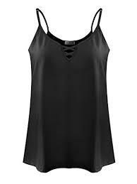 7th Element Plus Size Tank Tops V Neck Camisoles Cami Summer