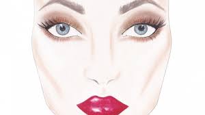 Drawing With Makeup A Face Chart Tutorial Mira Metzler