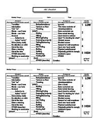 Abc Data Collection Worksheets Teaching Resources Tpt