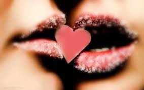 romantic lip kiss wallpapers