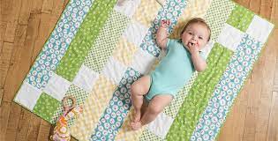 choose the ideal size for a baby quilt