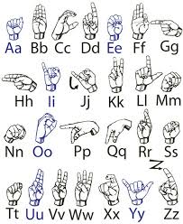 9 Best Photos Of Sign Language Asl Alphabet Chart Printable