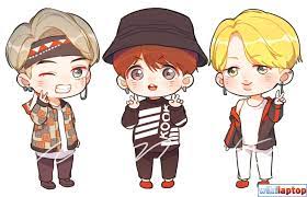 Hình ảnh Chibi BTS đẹp và cực chất