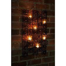 Flower Wall Mounted Tea Light Holder