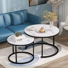 Круглый журнальный столик в гостиную, чайный столик в гостиную, выдвижной  декоративный столик, размещенный столик | AliExpress