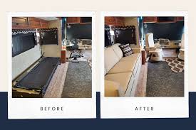 rv remodel before and after tips for