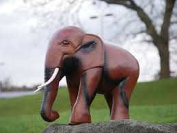 large elephant garden ornament african