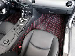 quilted leather trunk liner and floor
