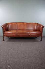 cognac colored cowhide 2 5 seater club