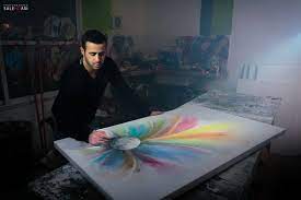 Artist Sam Halaby