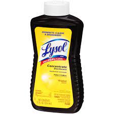 lysol concentrate all purpose cleaner