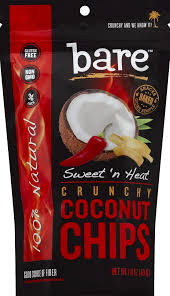 natural crunchy coconut chips sweet