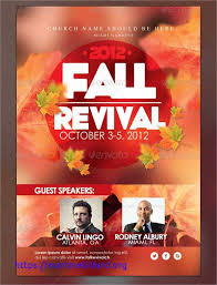 Free Church Revival Flyer Template Airsee Me