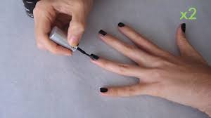 how to do smokey nails with pictures