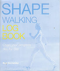 Shape Walking Log Book Chart Your Progress Day By Day Eva