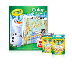 Then you can print it and color it as you like. Frozen 2 Coloring Pages Stickers With Crayons Crayola Com Crayola