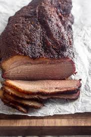 smoked brisket with dry rub paleo