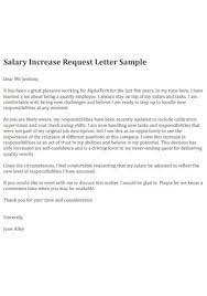 8 sle salary increase letters in