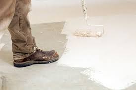 how to paint concrete floors