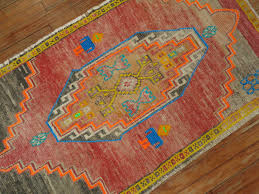 electric colored turkish anatolian rug