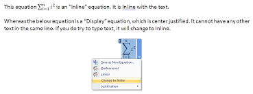 Equation Editor Summation Symbol Not