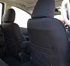 Black Embossed Seat Covers For Subaru