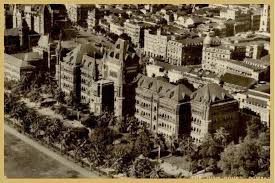 Historical india, Mumbai city, Aerial photo