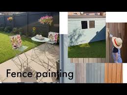 garden fence painting cuprinol urban