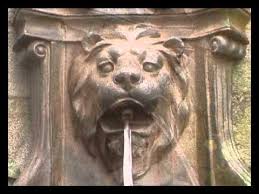 small lion head wall fountain you