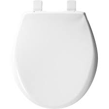 Clean Round Plastic Toilet Seat