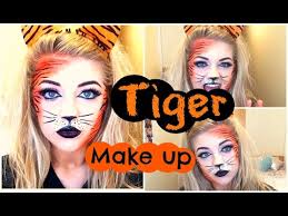 halloween tiger makeup tutorial you