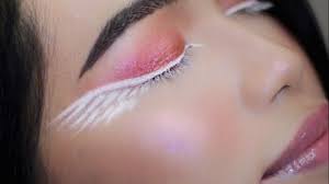 angel wing eyeliner creative makeup