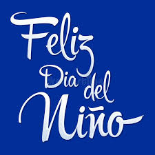 Día del niño más caro: Feliz Dia Del Nino Happy Children Day Spanish Text Stock Vector Illustration Of April Event 114507146