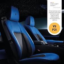 Black And Blue Rolls Royce Leather