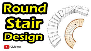 The risers are 16 cm and goings are 30 cm. Round Stairs Design Round Stairs Round Staircase Design Semi Circular Staircase Urdu Hindi Youtube