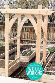 Gothic Arch Garden Arbor And Trellis