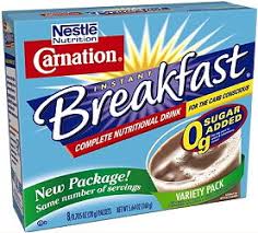 nestlé carnation instant breakfast no