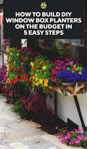 Diy window box from catz in the kitchen How To Build Diy Window Box Planters On The Budget In 5 Easy Steps