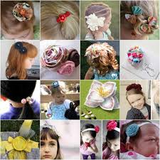 Make For Baby 25 Free Easy Baby Hair Clip Tutorials