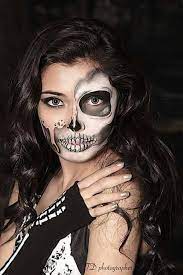 10 stunning skeleton face paint female