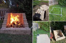 Designs outdoor patio fire pit ideas and stunning area images dimension : Diy Fire Pit Ideas That Change The Landscape