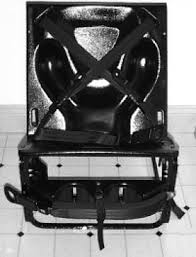 restraint chair on human subjects