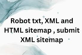 xml and html sitemap submit xml
