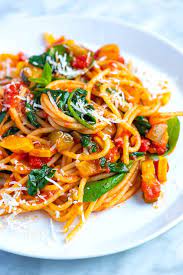 easy veggie spaghetti