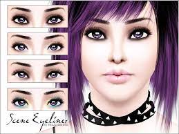 the sims resource scene eyeliner