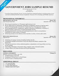 Example Of Government Job Resume   Templates Cover Letter For Government Job Canada within Cover Letter For Government  Job