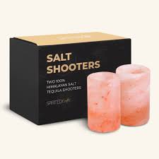 a set of tequila salt shooters