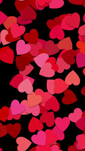 red hearts y backgrounds 5k