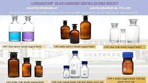 Classify Reagent Bottles According To