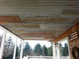 Metal Roof Panels Porch Ceiling